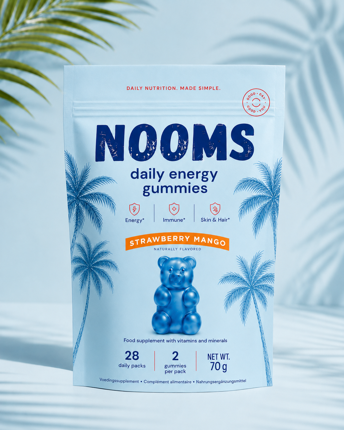 NOOMS Daily Energy Gummies